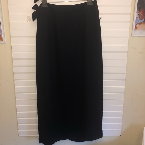 Sport Collection Women's Navy Maxi Wrap Skirt 14 - Picture 6 of 8